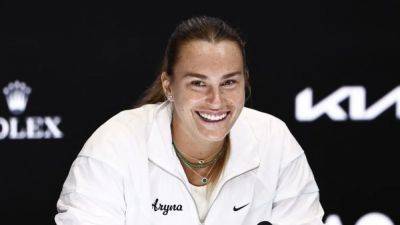 Martina Hingis - Sabalenka ditches defending champion mindset at Australian Open - channelnewsasia.com - Australia - Belarus - county Park