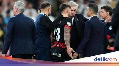 Vinícius Júnior - Pemain Real Madrid Ramai-ramai 'Rundung' Pablo Maffeo - sport.detik.com