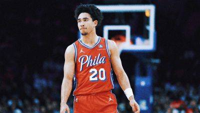 Joel Embiid - Tyrese Maxey - Kyle Lowry - Paul George - Sixers rule rookie star Jared McCain out for season following knee surgery - foxnews.com - county Cleveland - state Indiana