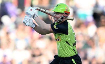 David Warner - Steve Smith - Andrew Macdonald - Riley Meredith - David Warner Nearly Injures Himself After Bat Breaks In Bizarre Incident - Video - sports.ndtv.com - Australia - India - Sri Lanka