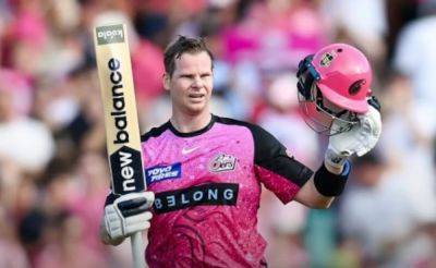 Sydney Sixers - Steve Smith - Steven Smith - Steve Smith Slams Stunning Ton For Sydney Sixers, Equals Massive Big Bash League Record - sports.ndtv.com - Australia - India - Sri Lanka - Saudi Arabia - county Smith