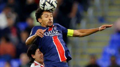 PSG's Marquinhos sidelined with thigh injury