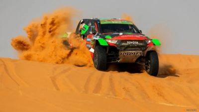 Nasser Al-Attiyah - Yazeed Al-Rajhi - Rallying-Al-Rajhi closes in on Lategan's lead - channelnewsasia.com - Belgium - South Africa - Saudi Arabia