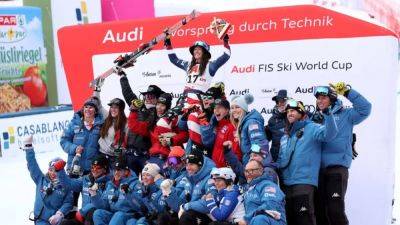 Alpine skiing-American Macuga wins super-G, Vonn fourth