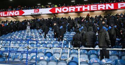 Philippe Clement - BBC airs the 'comical' gaffe Union Bears suffered on exit as TV reporter sums up misfiring Rangers protest - dailyrecord.co.uk