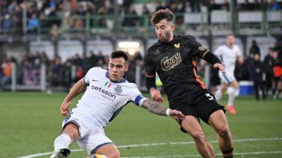 Matteo Darmian - Davide Frattesi - Darmian sends Inter second with 1-0 win at Venezia - channelnewsasia.com - Italy