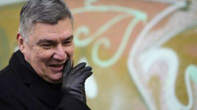 Donald Trump - Breaking news. Croatia: Exit polls show incumbent Milanovic winning presidential runoff by a wide margin - euronews.com - Russia - Ukraine - Croatia