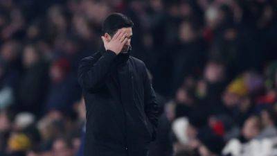 Arteta says 'incredible' Arsenal did not beat 10-man Man United