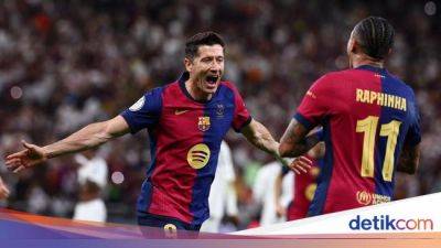 Real Madrid Vs Barcelona: Menang 5-2, Los Cules Juara Piala Super Spanyol