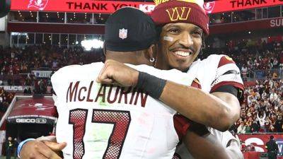 Jayden Daniels leads Washington Commanders to playoff win - ESPN