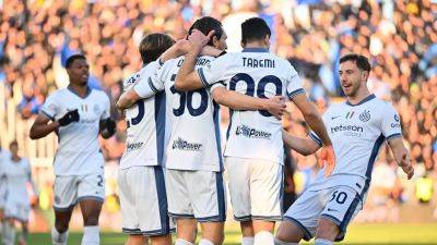 Antonio Conte - Simone Inzaghi - Matteo Darmian - Benjamin Pavard - Hakan Calhanoglu - Francesco Acerbi - Edoardo Bove - Marcus Thuram - Khvicha Kvaratskhelia - Inter squeeze past Venezia to put pressure on Serie A leaders Napoli - guardian.ng - Italy