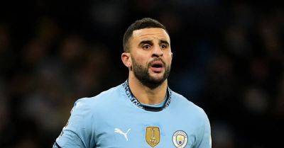 Kyle Walker remains in contention for Manchester City’s clash with Brentford
