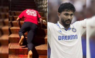 Watch: India Star Climbs Tirupati Stairs On Knees After Return From BGT