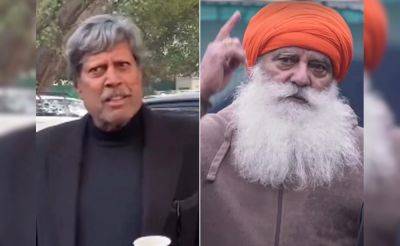 Kapil Dev - Asked About Yograj Singh's "Wanted To Shoot Him" Statement, Kapil Dev Gives Epic Reply - sports.ndtv.com - India