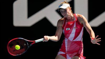Elena Rybakina - Daria Kasatkina - Madison Keys - Jasmine Paolini - Emma Navarro - Peyton Stearns - Elena Rybakina and Jasmine Paolini advance with minimal fuss - rte.ie - Croatia - Spain - Usa - Australia - China - county Stearns