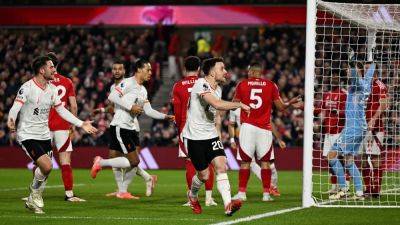 Diogo Jota rises from Liverpool bench to nab point at Nottingham Forest