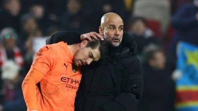 Guardiola rues missing players as Man City out-muscled by Brentford