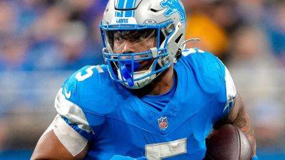 Jahmyr Gibbs - Ford Field - David Montgomery - Lions' David Montgomery confident after 'strenuous' knee rehab - ESPN - espn.com - Washington - county Allen - state Michigan - county Park