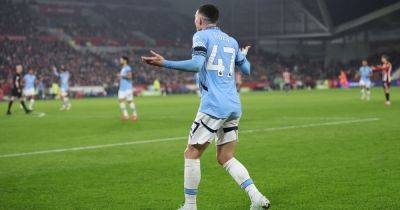 Phil Foden names two reasons why Man City collapsed at Brentford