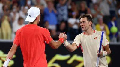Ruud bundled out of Australian Open by Czech teen Mensik
