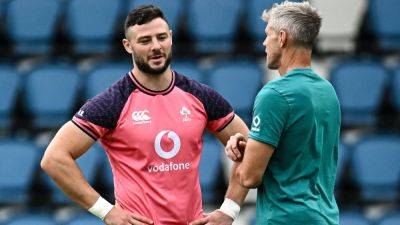 Andy Farrell - Mack Hansen - Joe Schmidt - Robbie Henshaw - Simon Easterby - Leinster Rugby - Robbie Henshaw not worried about fall-off when Simon Easterby takes charge of Ireland - rte.ie - Britain - Australia - South Africa - Ireland - New Zealand