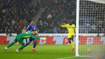 Jamie Vardy - Jannik Vestergaard - Philippe Mateta - Marc Guehi - Eberechi Eze - Palace keep up away form with win at second-from-bottom Leicester - channelnewsasia.com