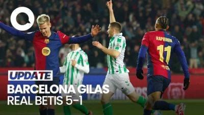 Real Betis - Video Barcelona Menang Besar Lagi, Kini Gilas Real Betis 5-1 - sport.detik.com