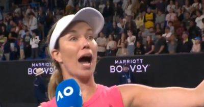 Danielle Collins launches 'fat pay check' boast at hostile Australian Open crowd after Hulk Hogan celebration