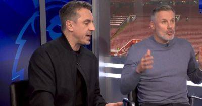 Gary Neville disagrees with Jamie Carragher as Alejandro Garnacho Man Utd transfer gets green light