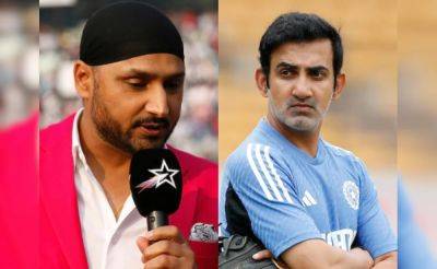 "If Sarfaraz Khan Leaked Dressing Room News In Australia, You...": Harbhajan Singh's Direct Message To Gautam Gambhir