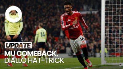 Amad Diallo - Southampton - Liga Inggris - Video: Amad Diallo Gemilang, Manchester United Menang - sport.detik.com