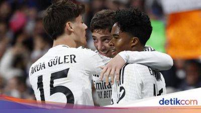 Lucas Vázquez - Jonathan Bamba - Santiago Bernabéu - Celta Vigo - Madrid Nyusahin Diri Sendiri, Untung Menang - sport.detik.com
