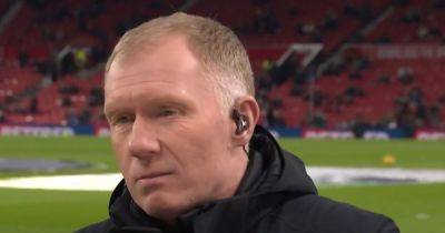 Paul Scholes would be offended by 'absolutely ridiculous' Man United January transfer