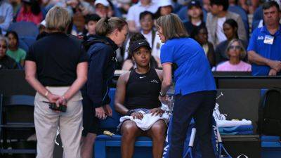 Naomi Osaka retires from Australian Open match due to injury - ESPN