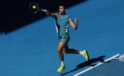 Rafael Nadal - Carlos Alcaraz - Rod Laver - Nuno Borges - Carlos Alcaraz Vows To Get Kangaroo Tattoo To Go With Maiden Melbourne Crown - sports.ndtv.com - Serbia - Portugal - Australia - county Park