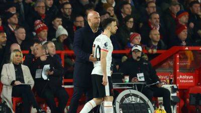 Liverpool's Jota a doubt for Brentford trip, says boss Slot