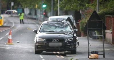 Cyclist killed in horror crash after being hit by speeding Audi - manchestereveningnews.co.uk