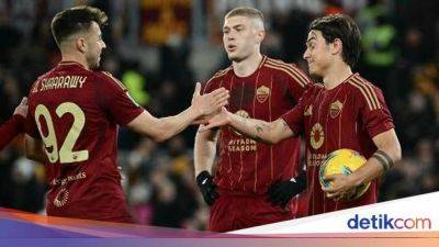 Paulo Dybala - Alexis Saelemaekers - Lorenzo Pellegrini - As Roma - Roma Vs Genoa: I Lupi Menang 3-1 - sport.detik.com