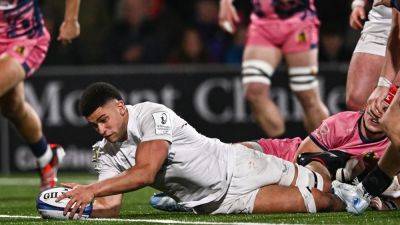 John Cooney - Nick Timoney - Cormac Izuchukwu - Cormac Izuchukwu grabs hat-trick as Ulster hammer Exeter - rte.ie