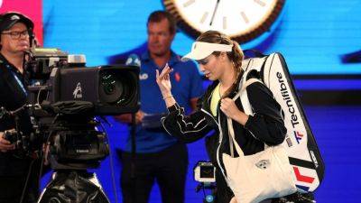 Madison Keys - Danielle Collins - Australian Open villain Danielle Collins booed by crowd in loss - ESPN - espn.com - Usa - Australia