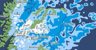 Met Office weather maps forecast exact date snow will return to UK next week