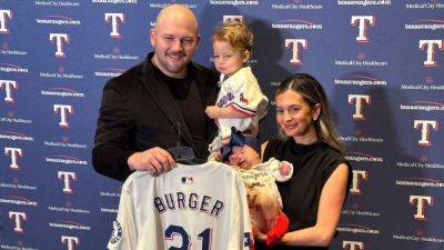 Rangers' Jake Burger to wear No. 21 for daughter with Down syndrome - ESPN