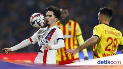 Nuno Mendes - Luis Enrique - Fabian Ruiz - Paris Saint-Germain - Bradley Barcola - Lens Vs PSG: Les Parisiens Menang 2-1 - sport.detik.com - county Lee