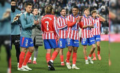Antoine Griezmann - Julian Alvarez - Atletico Madrid - Jan Oblak - Diego Simeone - Sergio González - Leganes Snap La Liga Leaders Atletico Madrid's Winning Streak - sports.ndtv.com - Spain - Serbia - county Early