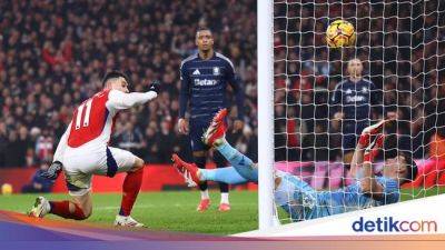 Aston Villa - Gabriel Martinelli - Unai Emery - Leandro Trossard - Ian Maatsen - Mikel Merino - Babak I (I) - Liga Inggris - Babak I: Arsenal Ungguli Aston Villa 1-0 - sport.detik.com - county Ramsey - county Rogers