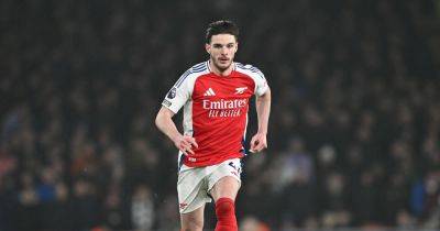 Declan Rice sends honest Arsenal title race message after Aston Villa collapse