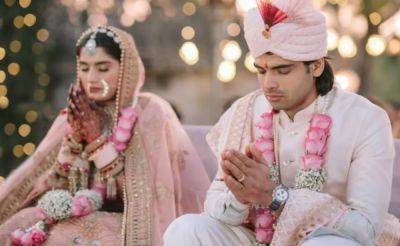 Neeraj Chopra - Double Olympic Medallist Neeraj Chopra Gets Married, Pictures From Private Ceremony Viral - sports.ndtv.com - Usa - India - Instagram