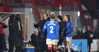 'Perplexing' Rangers red card explained as Jo Potter's face says it all after confusing Celtic flashpoint - dailyrecord.co.uk