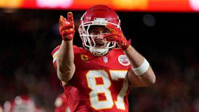Travis Kelce - Ed Zurga - Taylor Swift - Travis Kelce feeling '22' after delivering best game of season in Chiefs' playoff win - foxnews.com