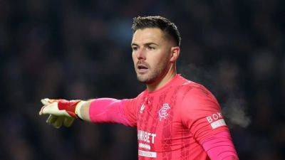 Rangers goalkeeper Butland to miss Old Firm derby after internal bleeding in leg